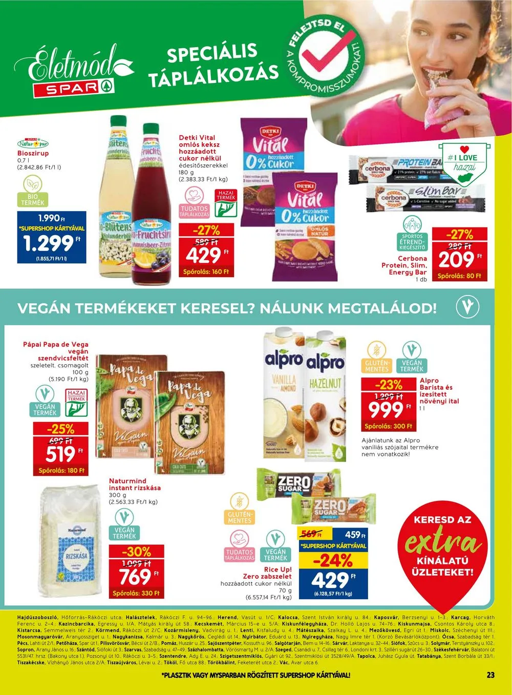 Spar akciós újság Extra 01.25–01.31 – 4. oldal
