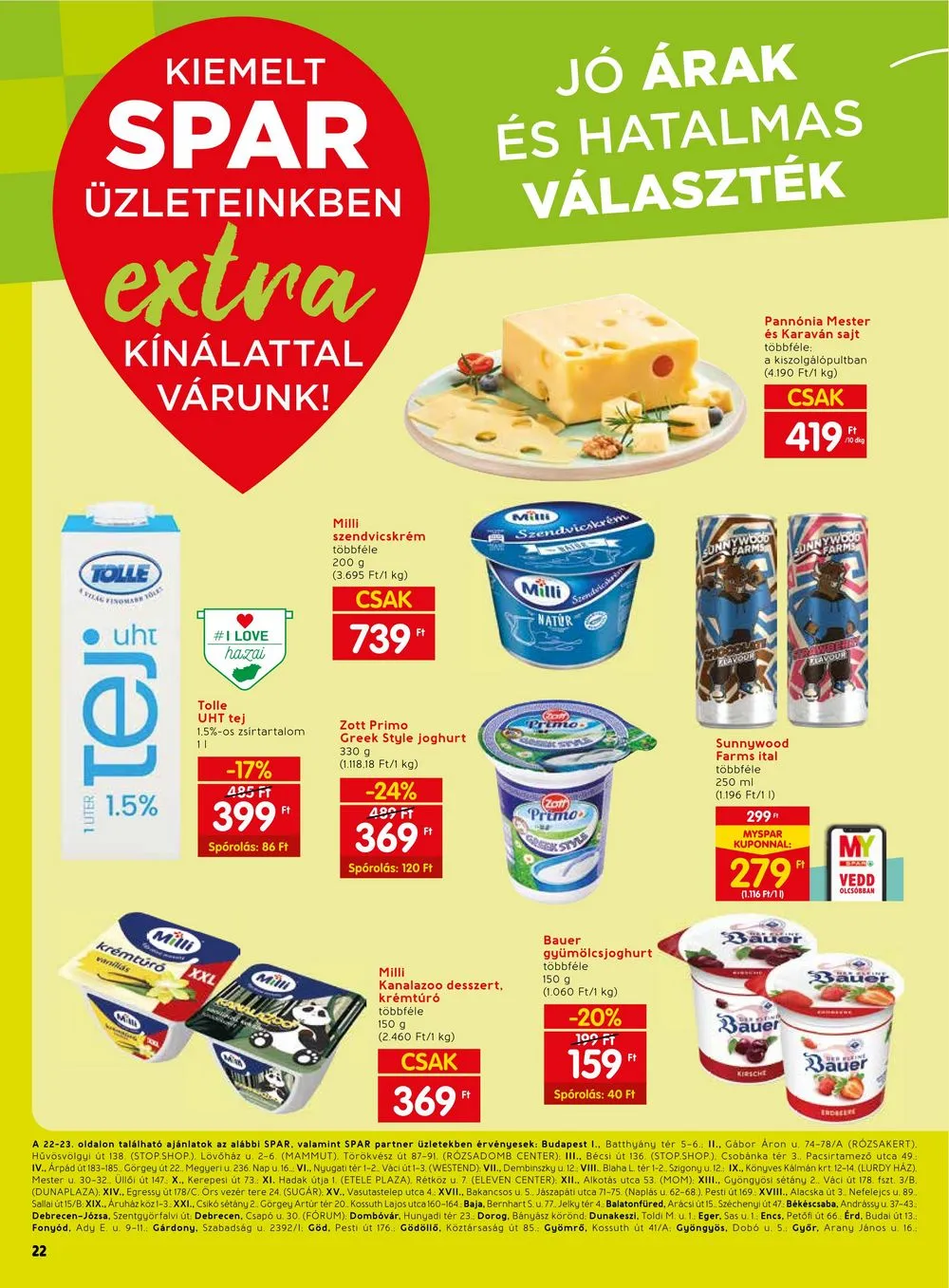 Spar akciós újság Extra 02.01–02.07 – 3. oldal
