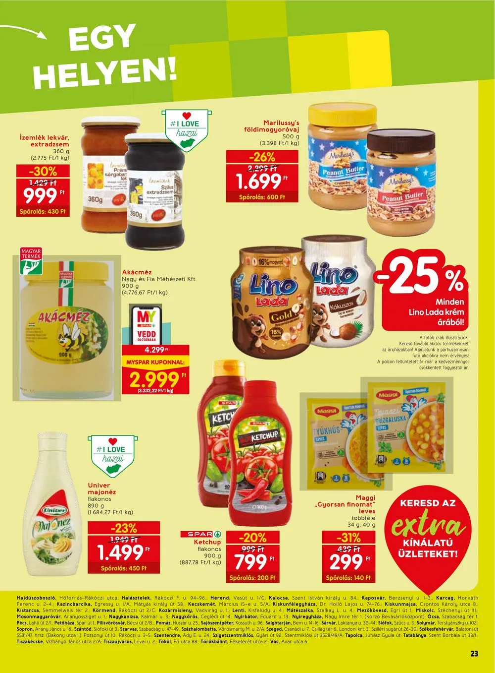 Spar akciós újság Extra 02.08–02.14 – 4. oldal