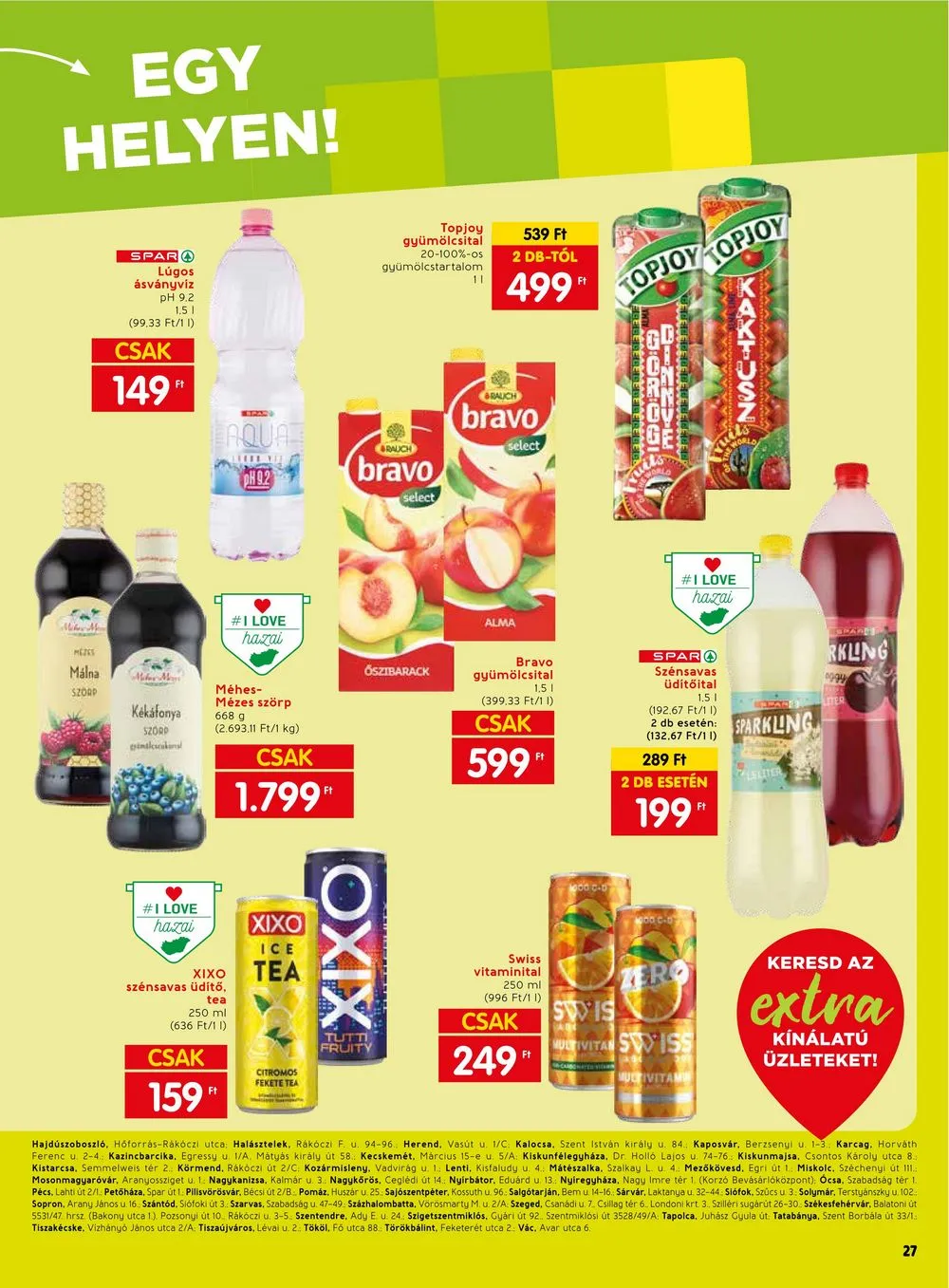 Spar akciós újság Extra 02.08–02.14 – 8. oldal