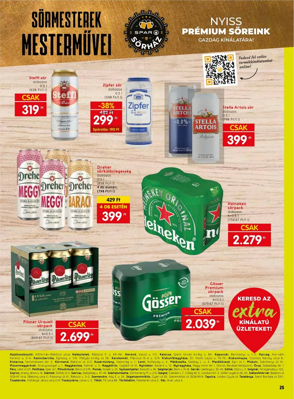 Spar akciós újság Extra 02.15–02.21 – 6. oldal