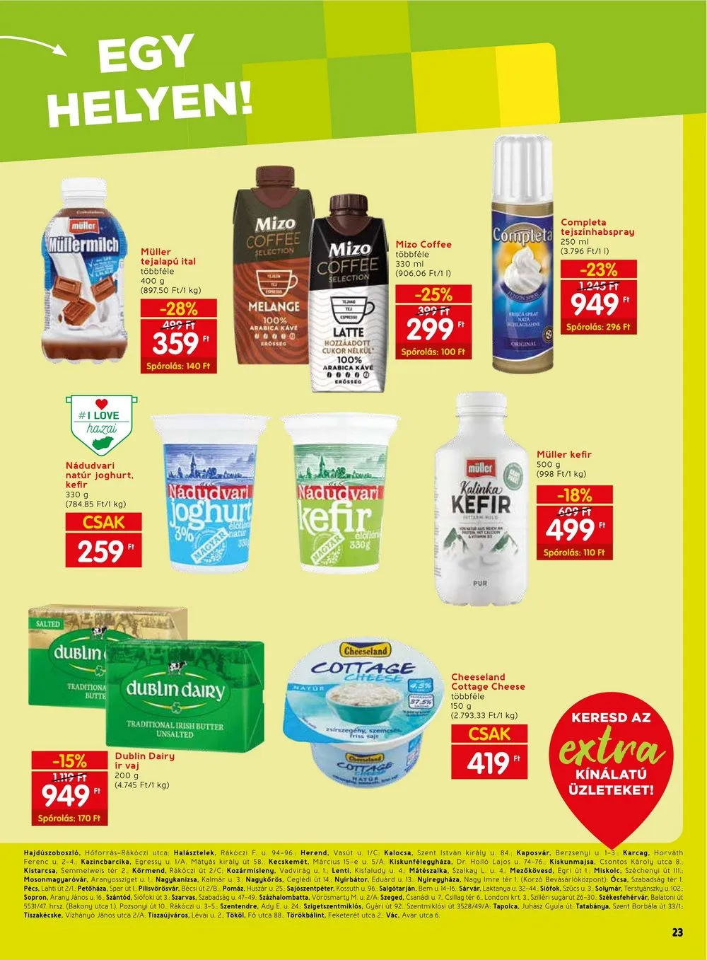 Spar akciós újság Extra 02.22–02.28 – 4. oldal