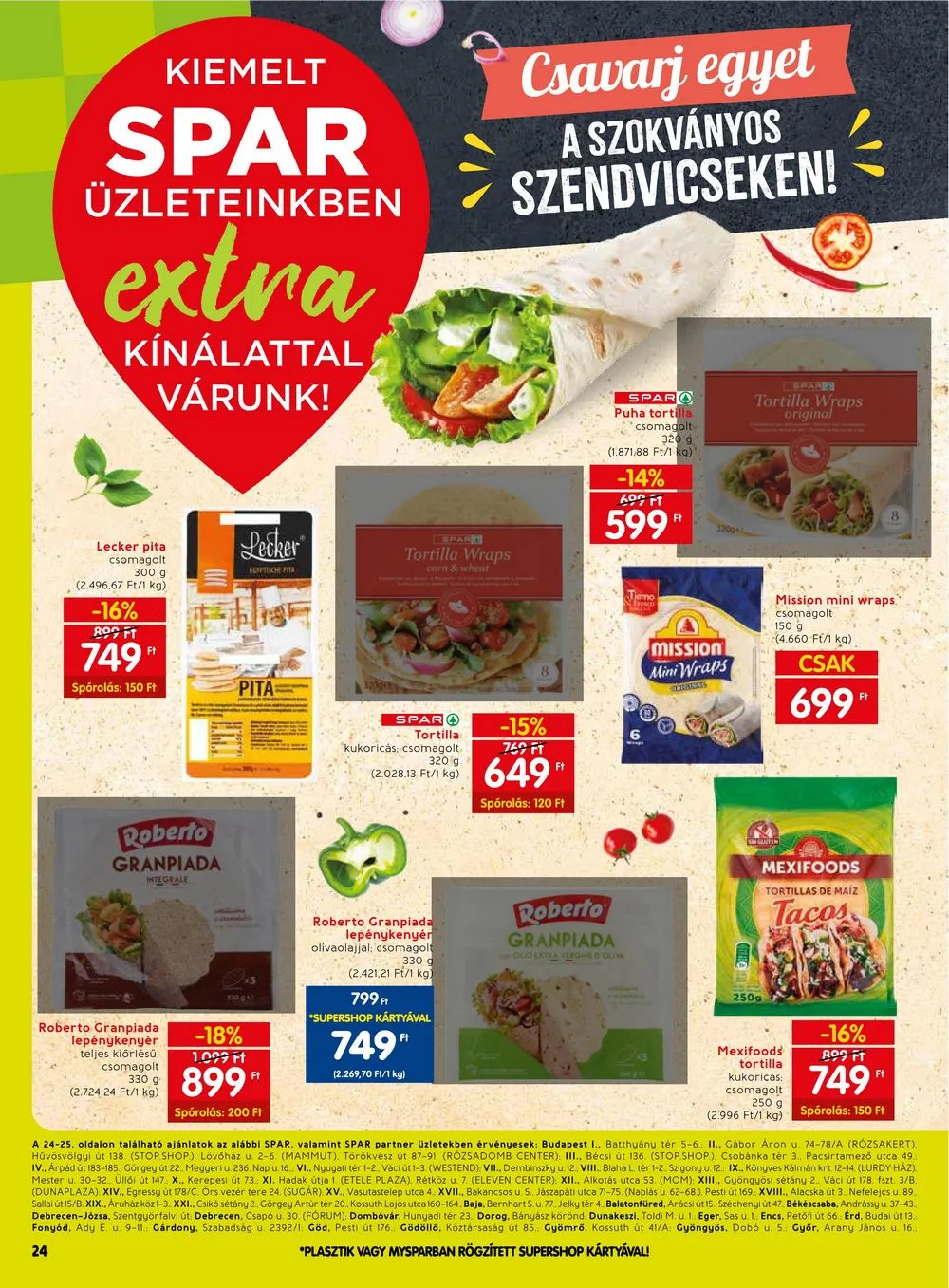 Spar akciós újság Extra 02.22–02.28 – 5. oldal