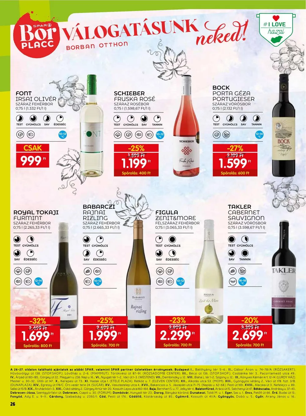 Spar akciós újság Extra 02.22–02.28 – 7. oldal