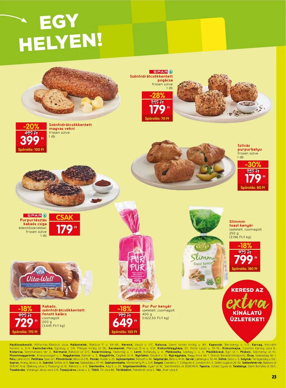 Spar akciós újság Extra 02.29–03.06 – 4. oldal