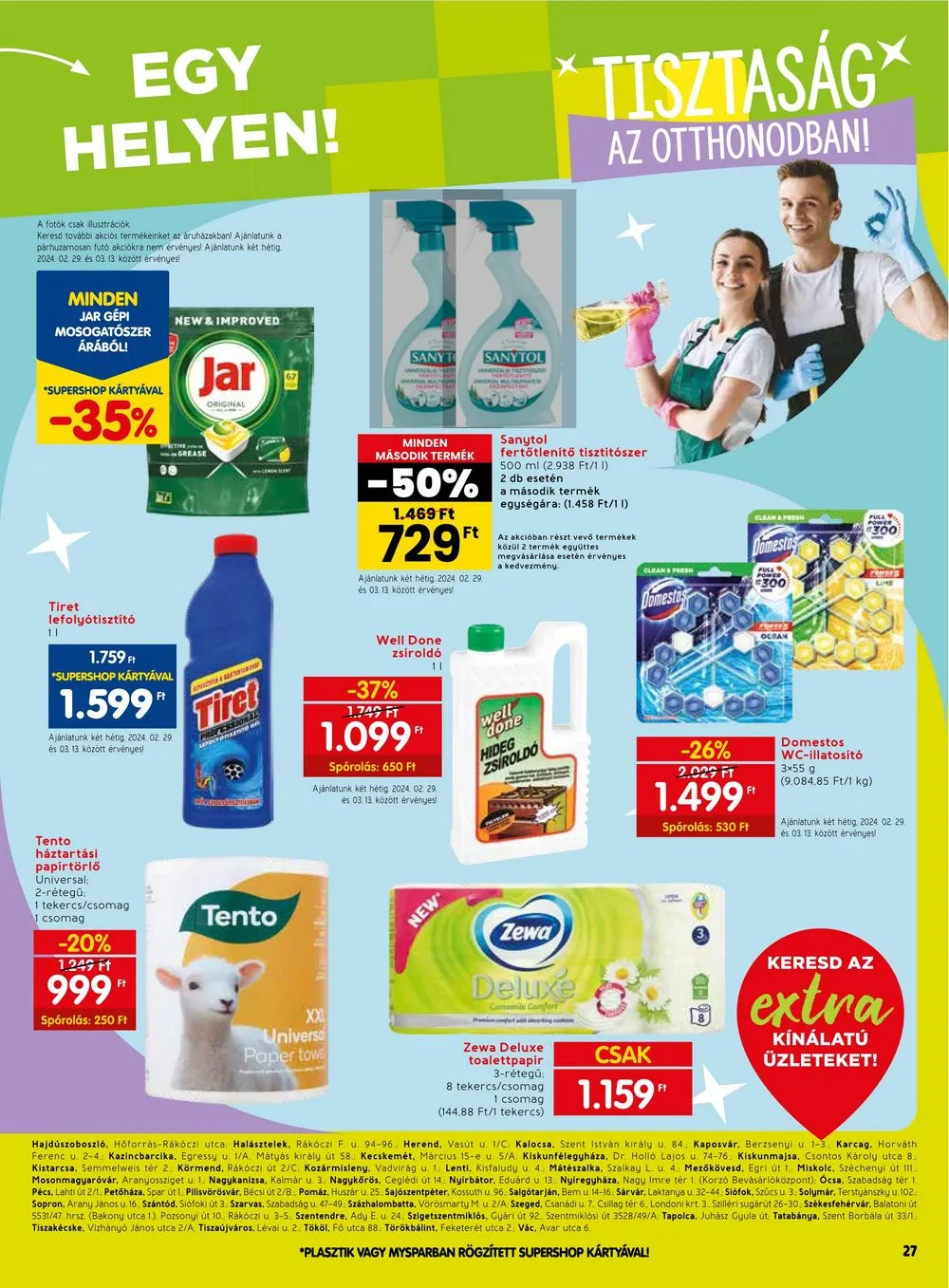 Spar akciós újság Extra 02.29–03.06 – 8. oldal