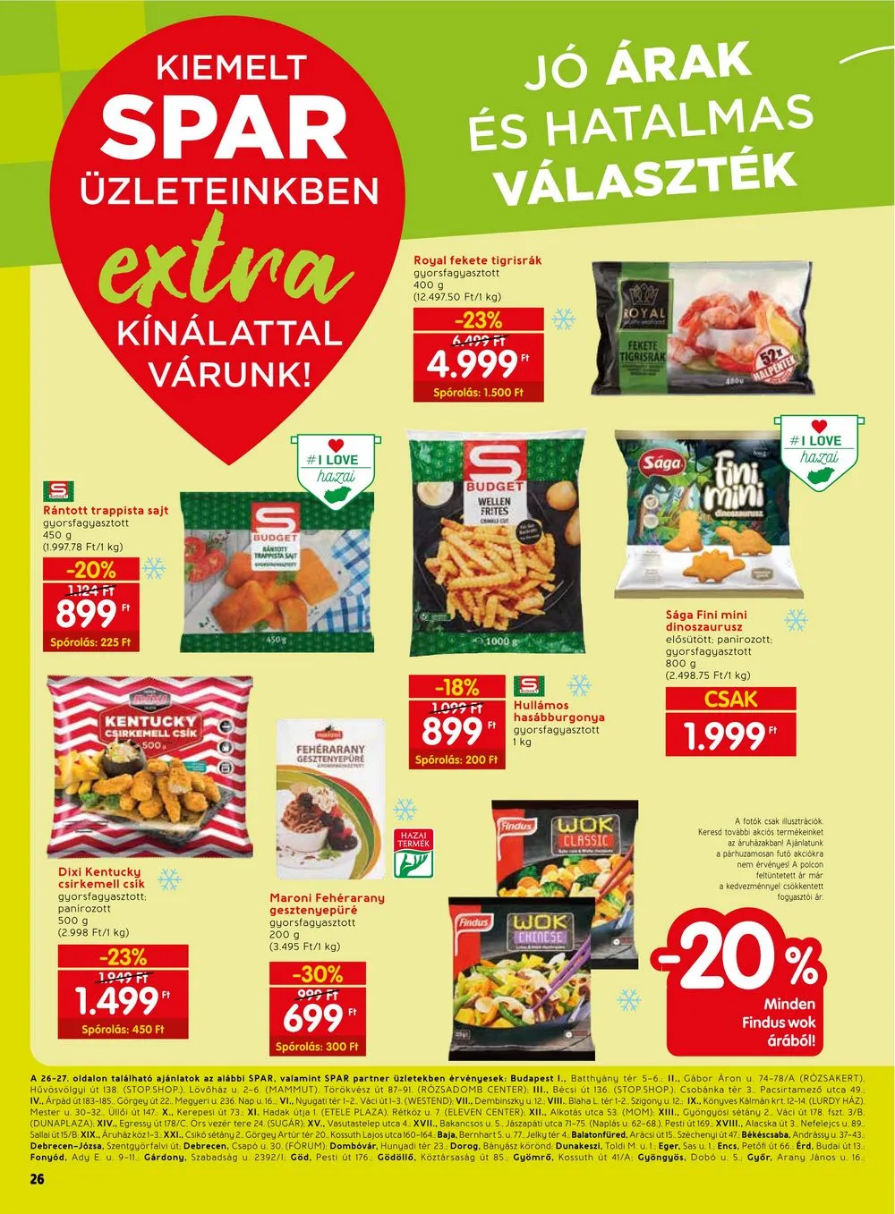 Spar akciós újság Extra 03.14–03.20 – 3. oldal