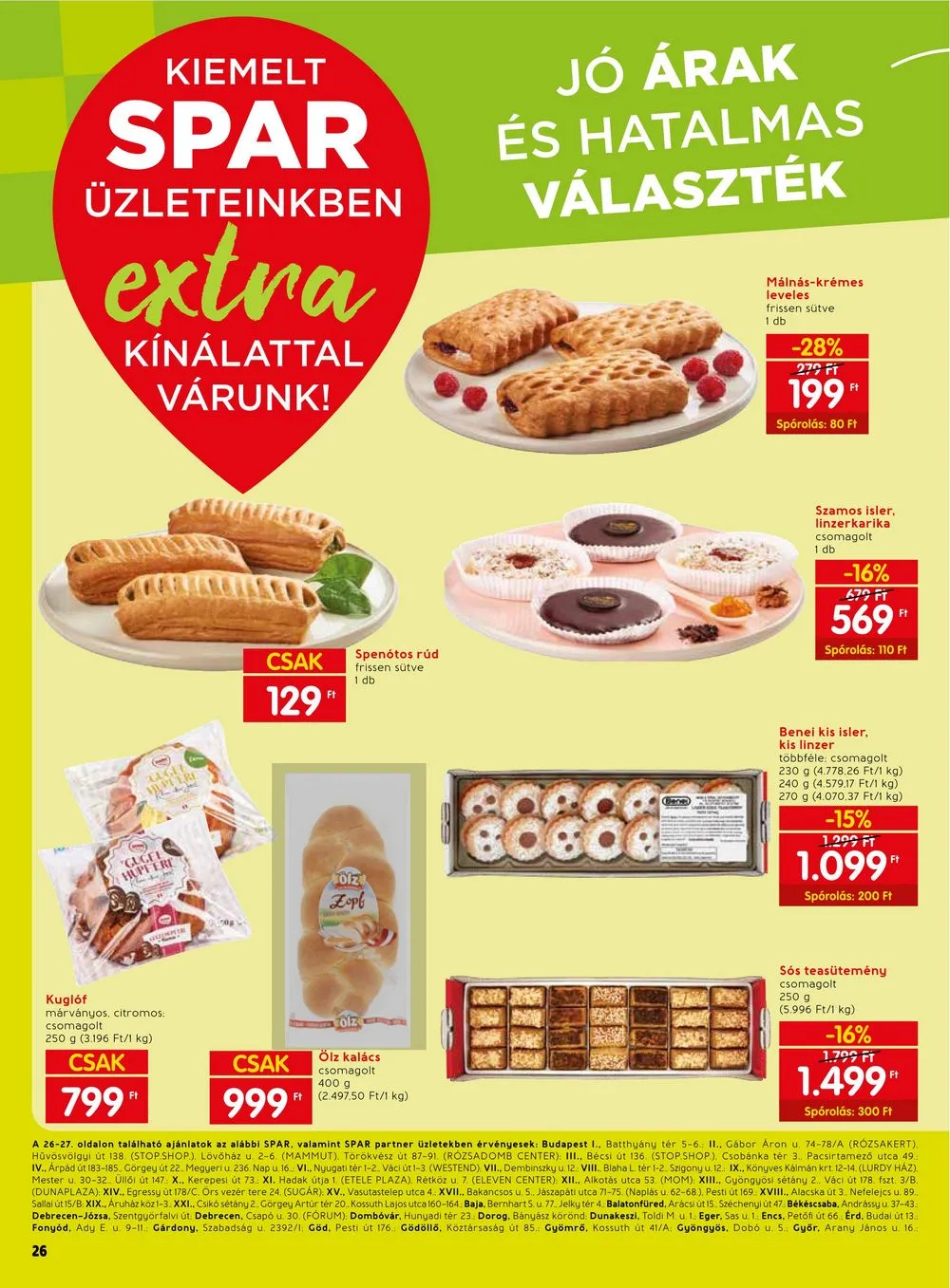 Spar akciós újság Extra 03.21–03.30 – 3. oldal