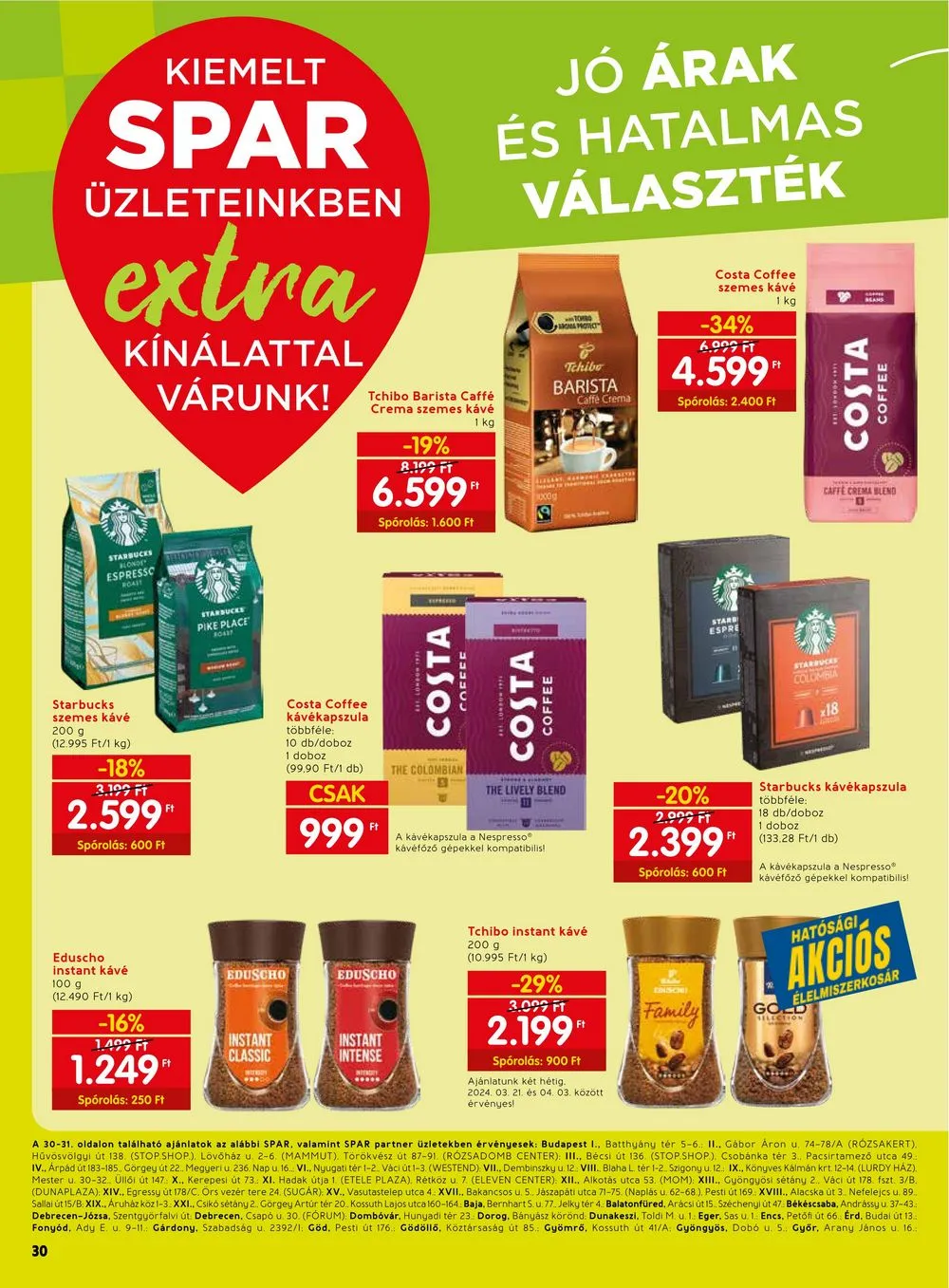 Spar akciós újság Extra 03.21–03.30 – 7. oldal