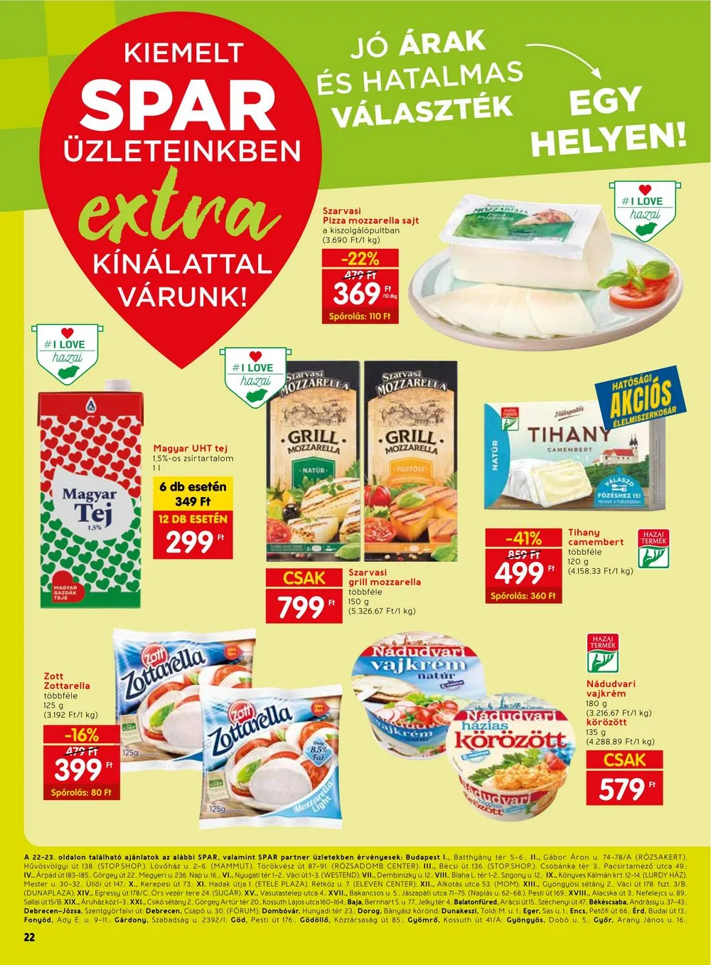 Spar akciós újság Extra 04.11–04.17 – 3. oldal