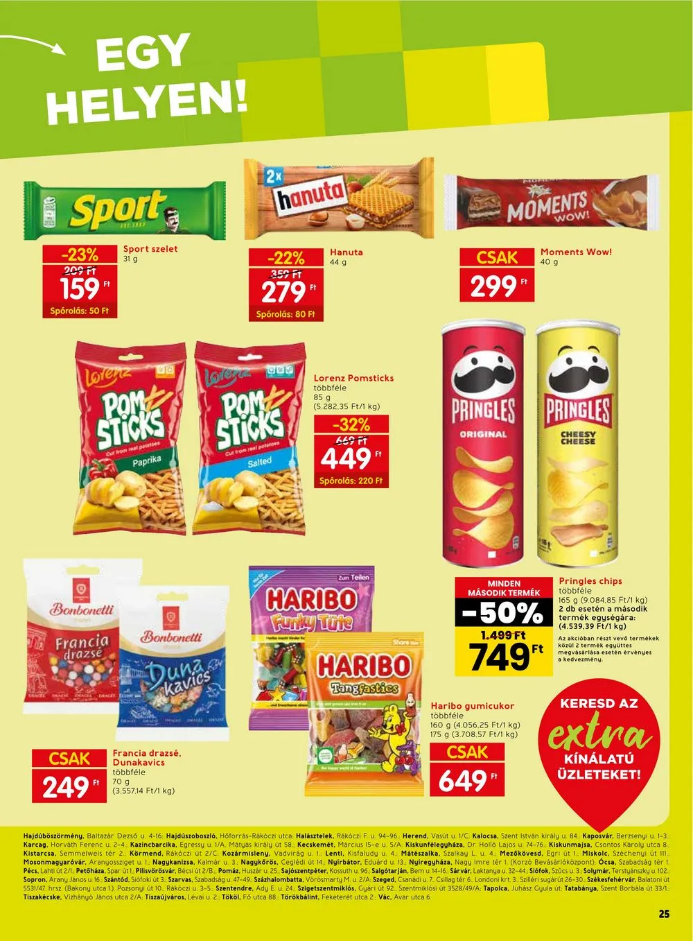 Spar akciós újság Extra 04.11–04.17 – 6. oldal