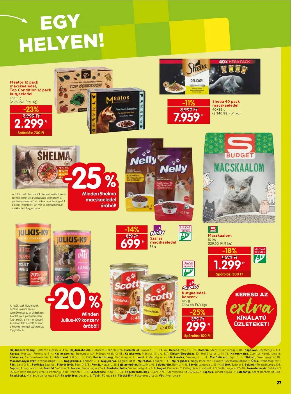 Spar akciós újság Extra 04.11–04.17 – 8. oldal
