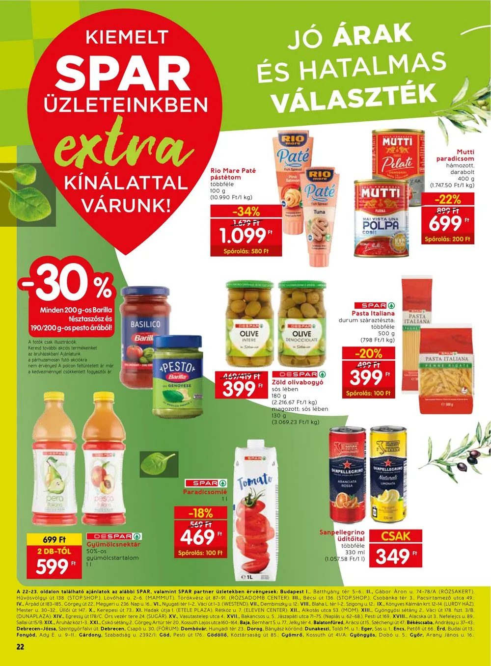 Spar akciós újság Extra 04.18–04.24 – 3. oldal