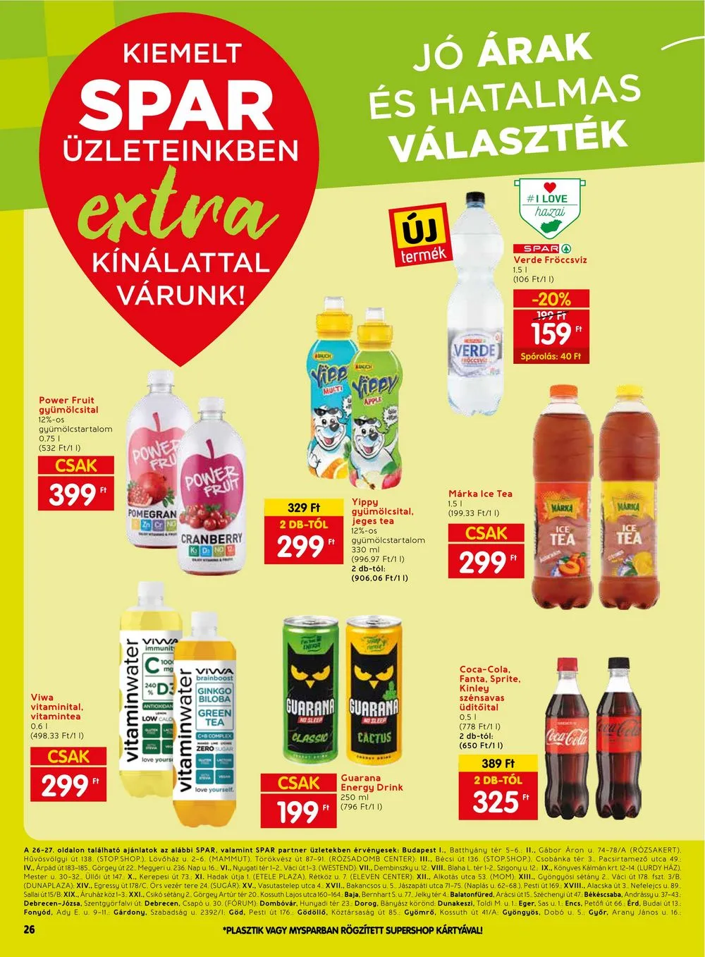Spar akciós újság Extra 04.18–04.24 – 7. oldal