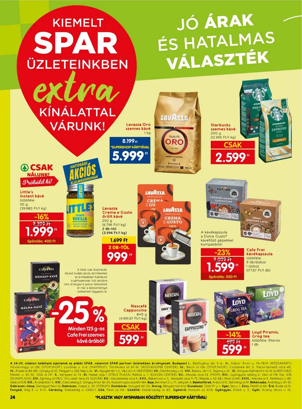 Spar akciós újság Extra 04.25–04.30 – 5. oldal