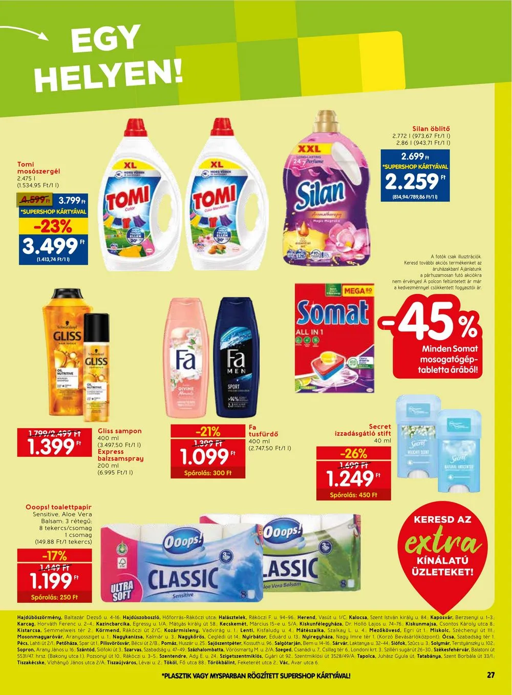 Spar akciós újság Extra 04.25–04.30 – 8. oldal