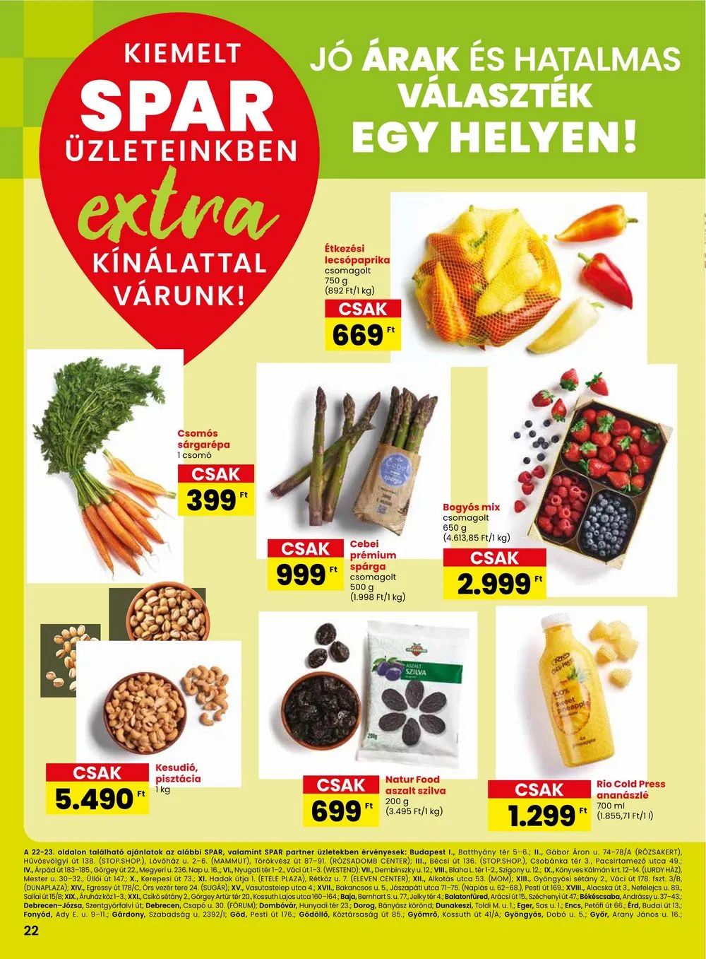 Spar akciós újság Extra 05.02–05.08 – 3. oldal