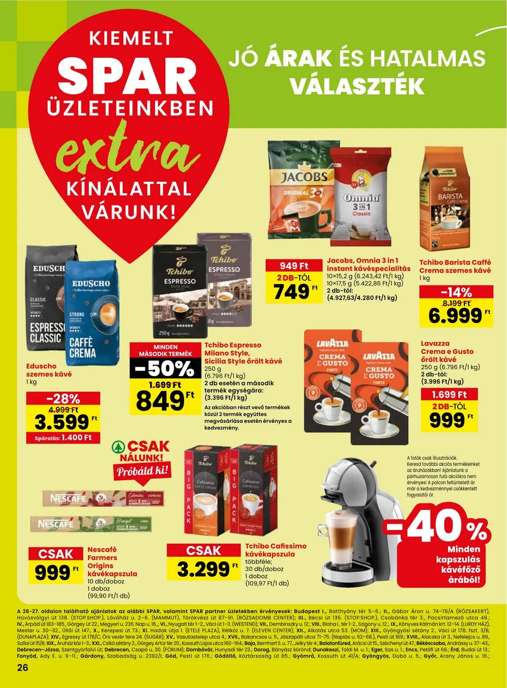 Spar akciós újság Extra 05.02–05.08 – 7. oldal