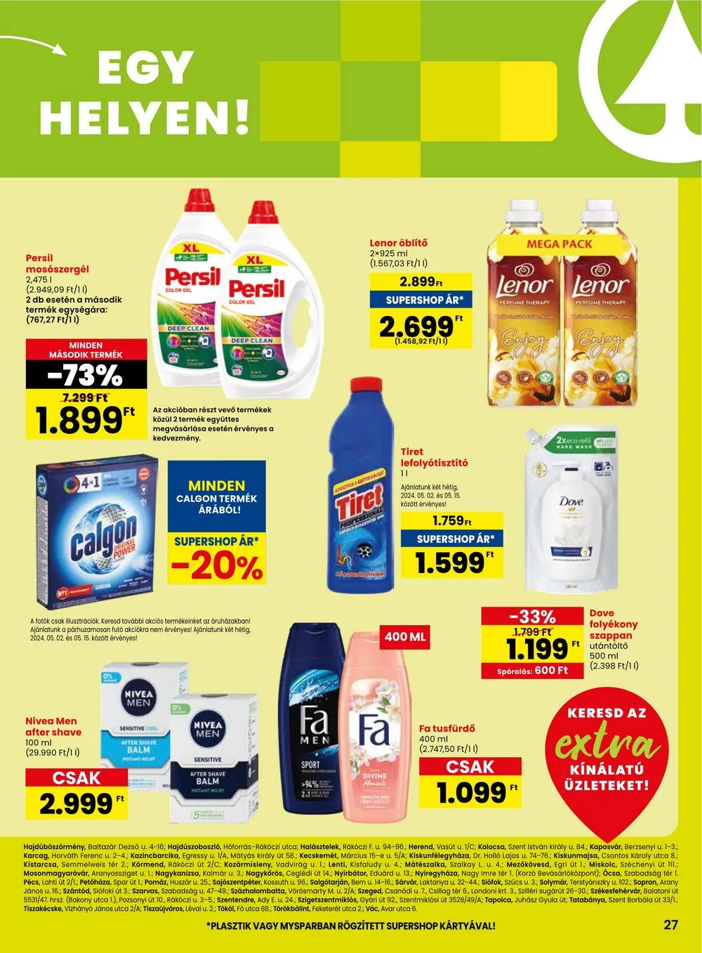 Spar akciós újság Extra 05.02–05.08 – 8. oldal