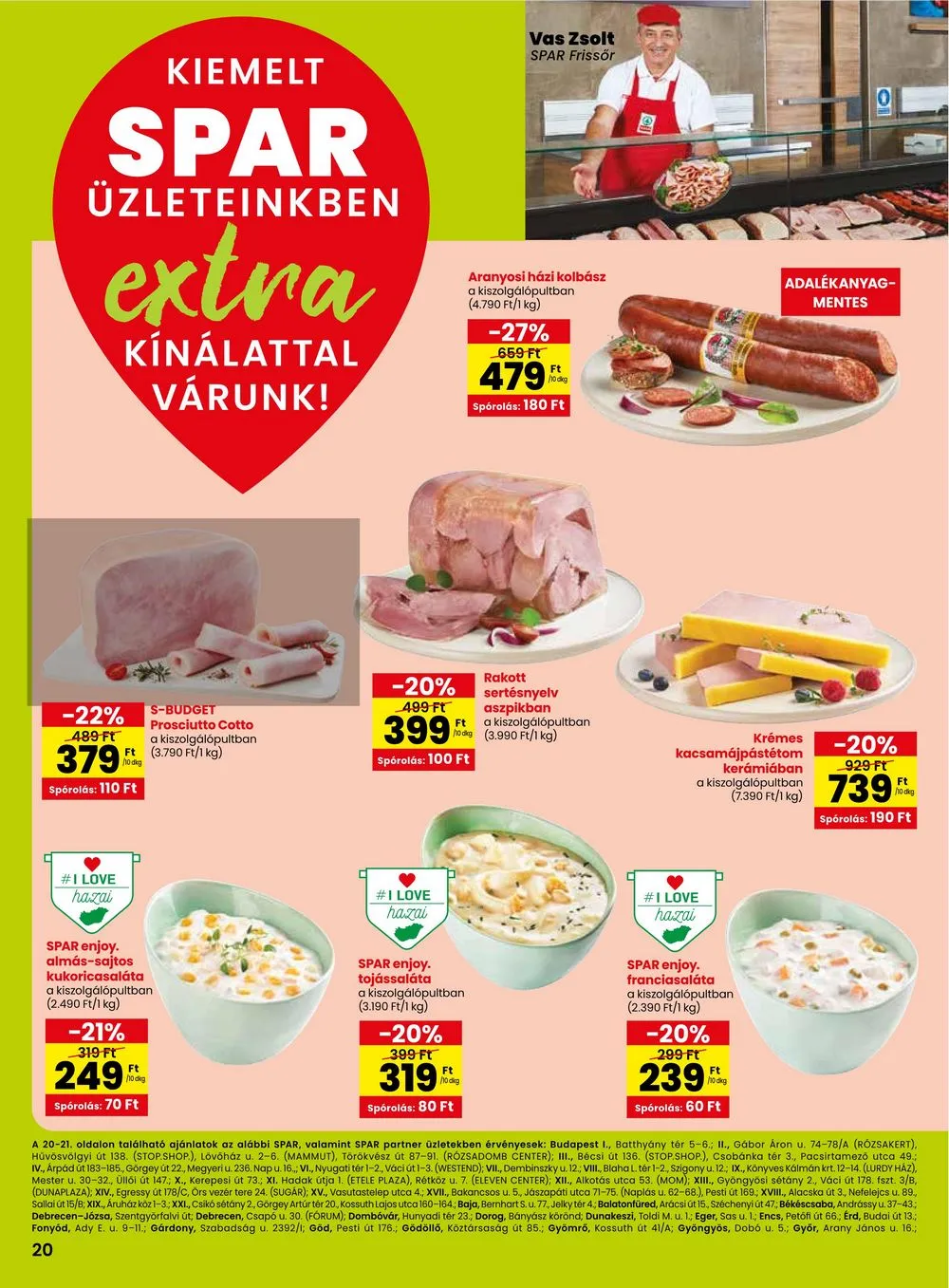 Spar akciós újság Extra 05.09–05.15