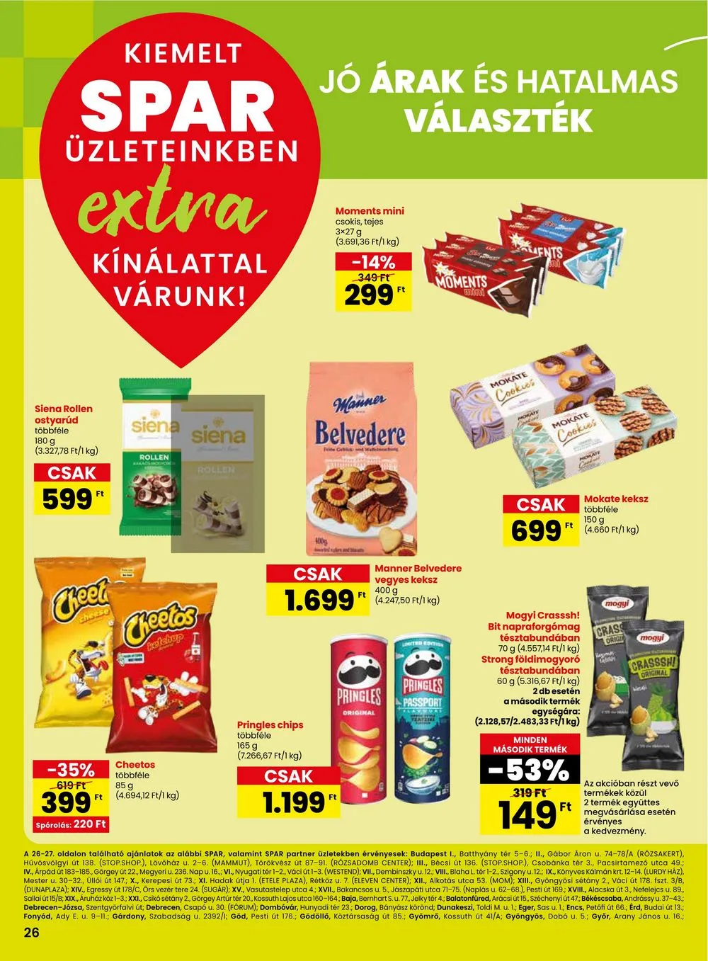 Spar akciós újság Extra 05.09–05.15 – 7. oldal