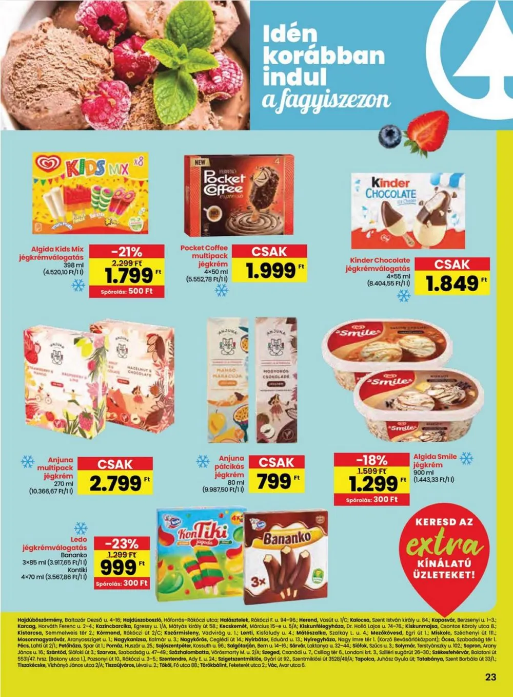 Spar akciós újság Extra 05.23–05.29 – 4. oldal