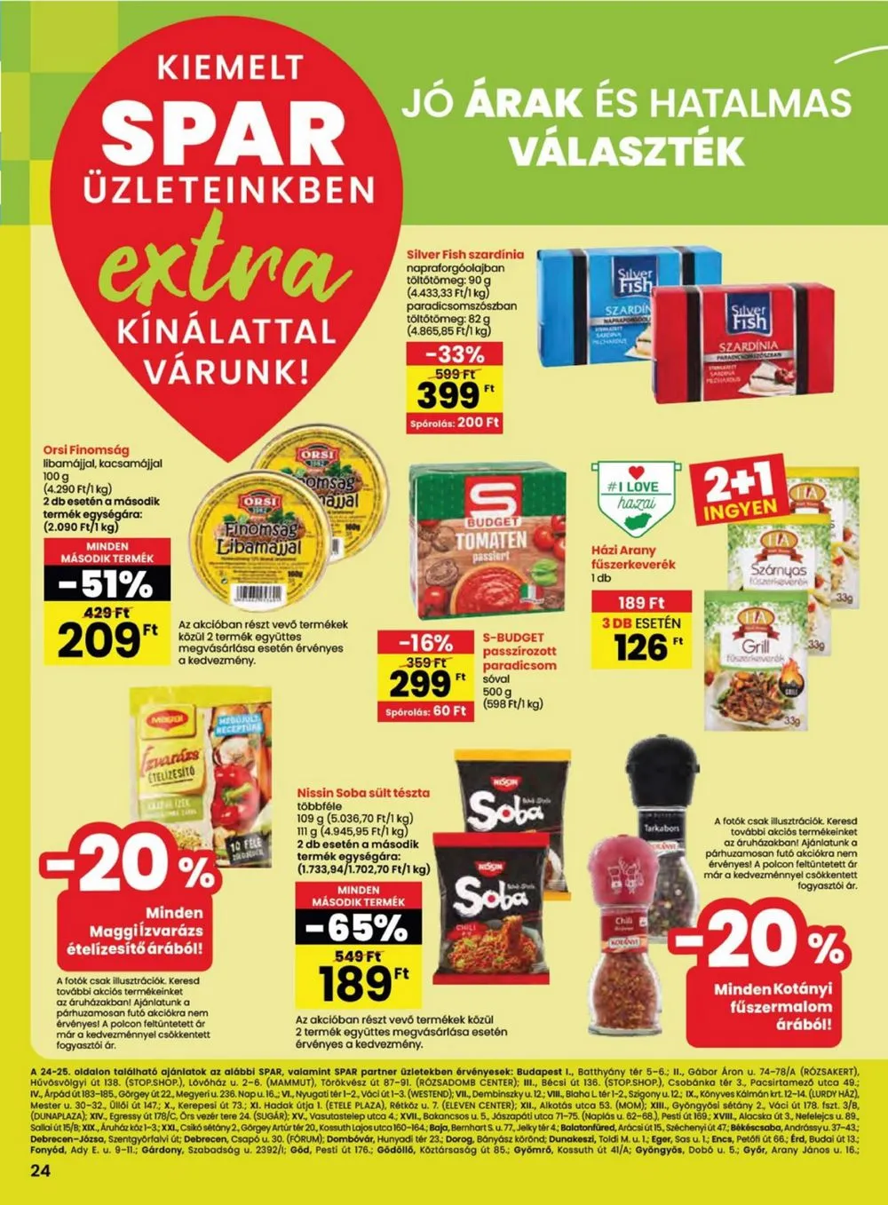 Spar akciós újság Extra 05.23–05.29 – 5. oldal