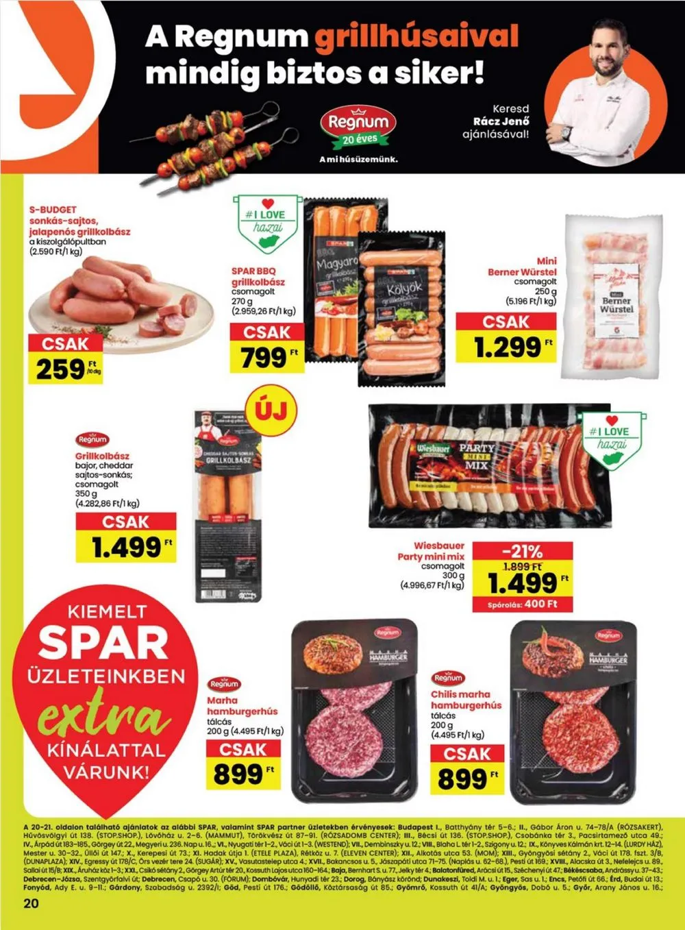 Spar akciós újság Extra 06.06–06.12