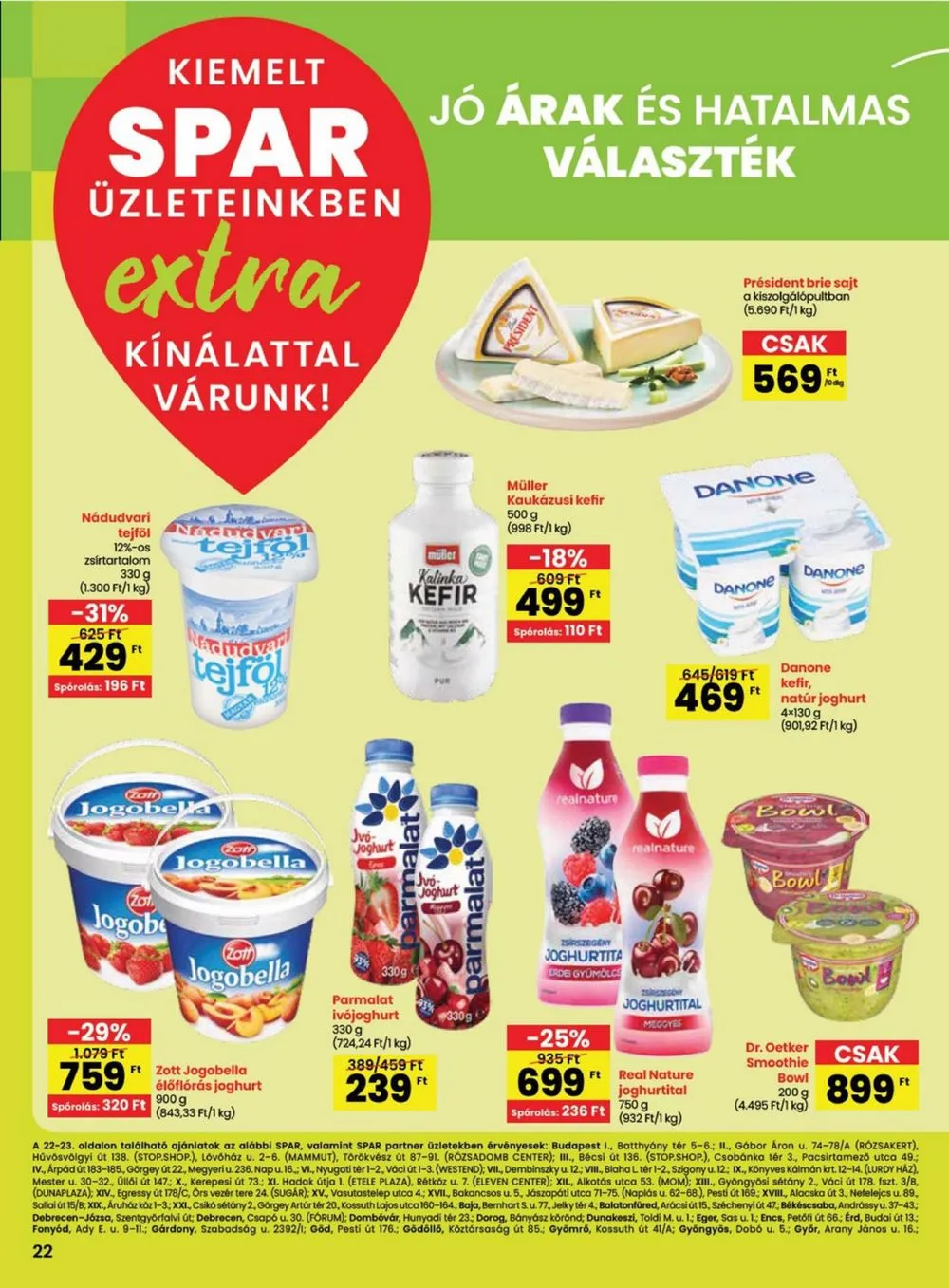 Spar akciós újság Extra 06.06–06.12 – 3. oldal