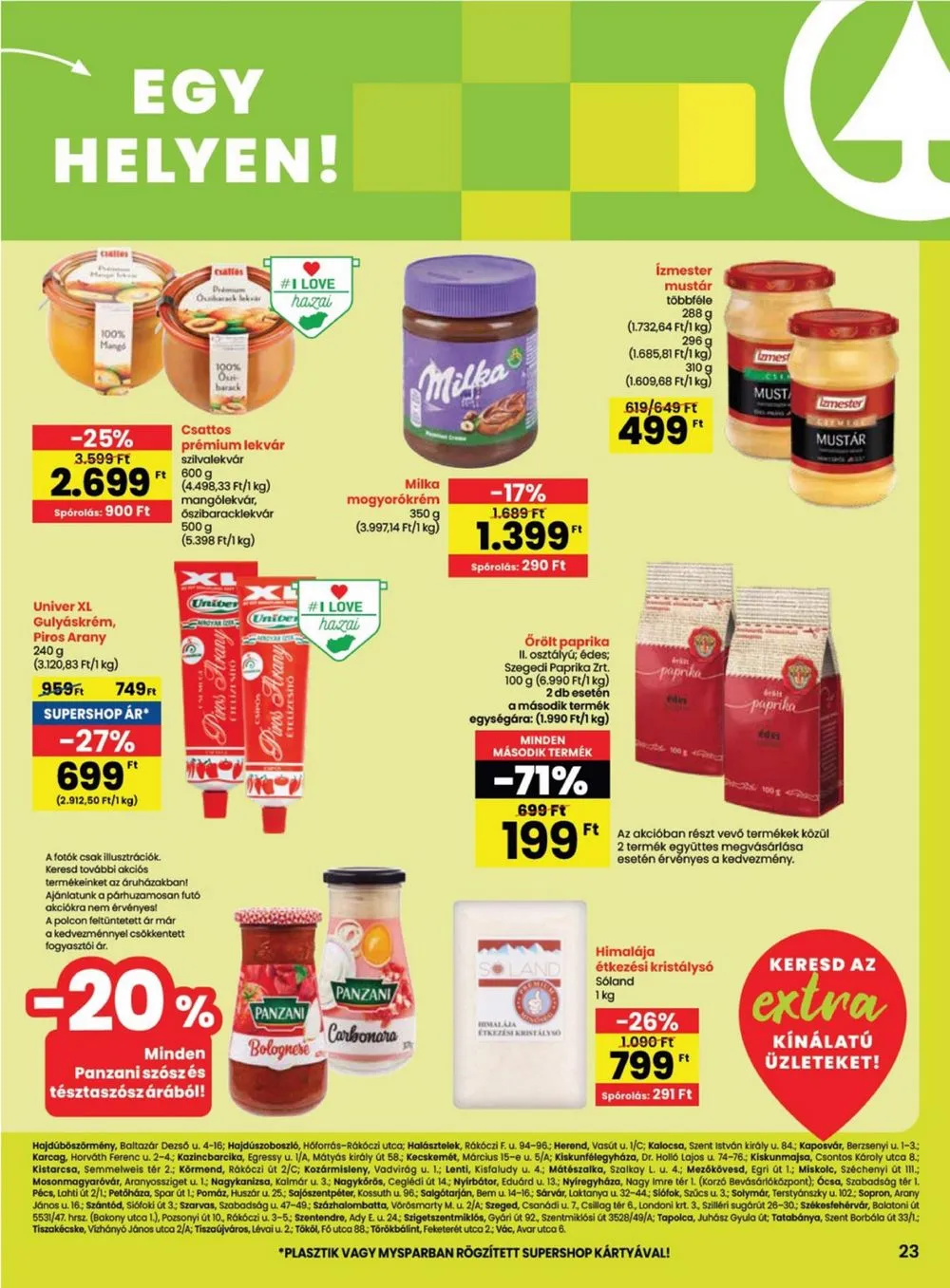 Spar akciós újság Extra 06.06–06.12 – 4. oldal