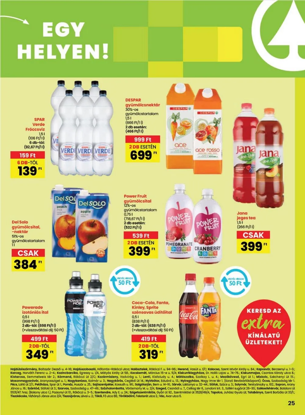 Spar akciós újság Extra 06.06–06.12 – 6. oldal