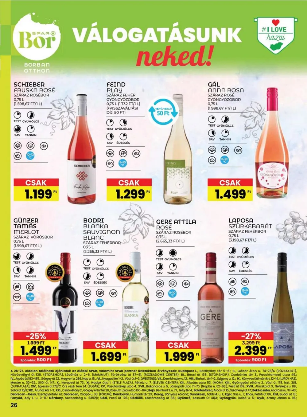 Spar akciós újság Extra 06.06–06.12 – 7. oldal