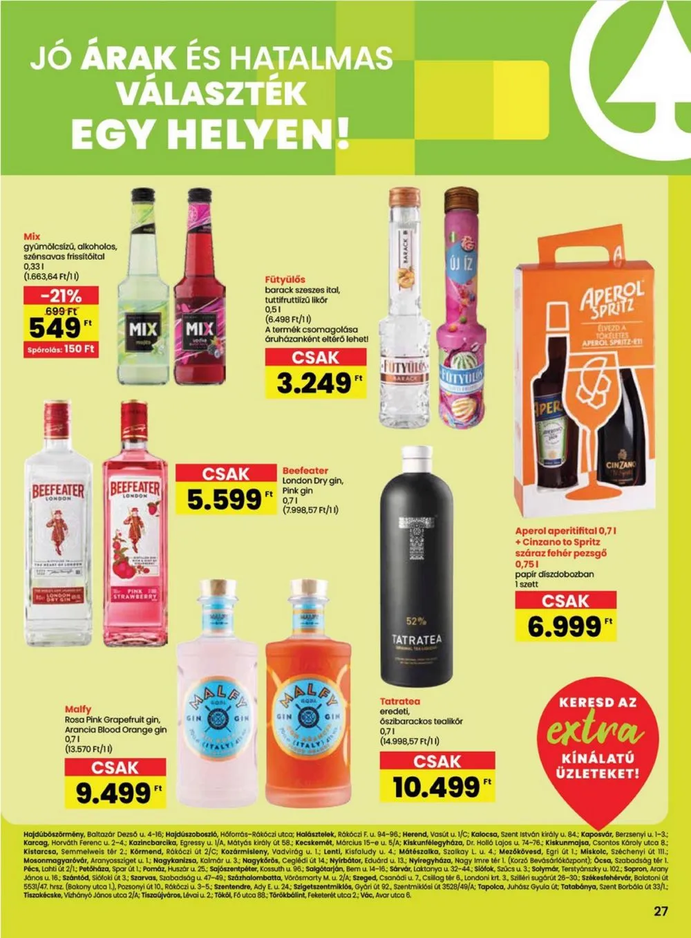 Spar akciós újság Extra 06.06–06.12 – 8. oldal