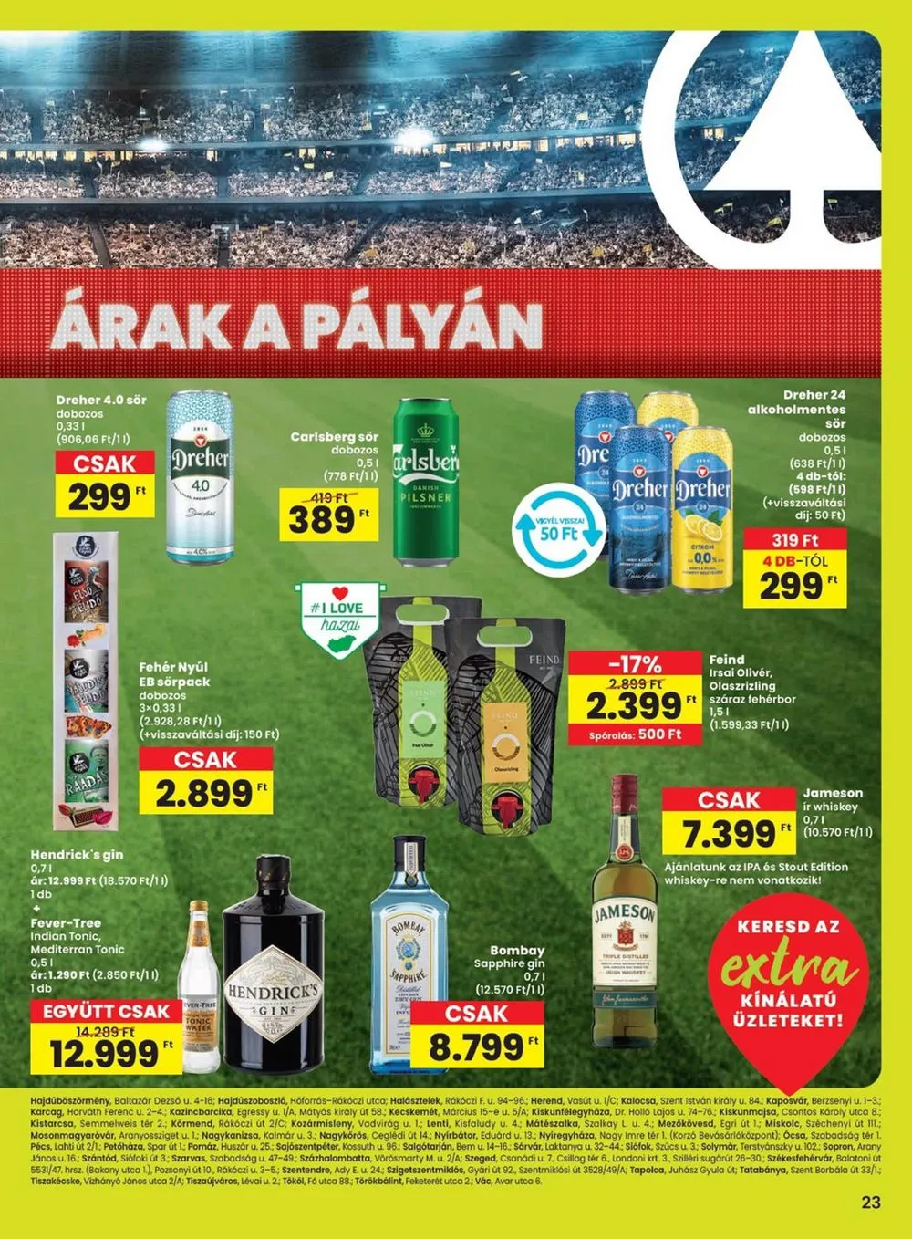 Spar akciós újság Extra 06.13–06.19 – 4. oldal