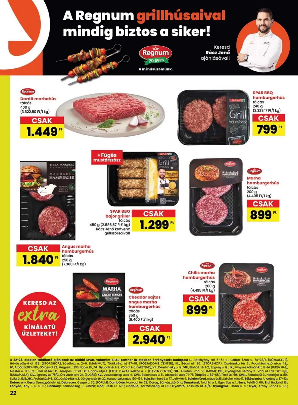 Spar akciós újság Extra 06.20–06.26 – 3. oldal