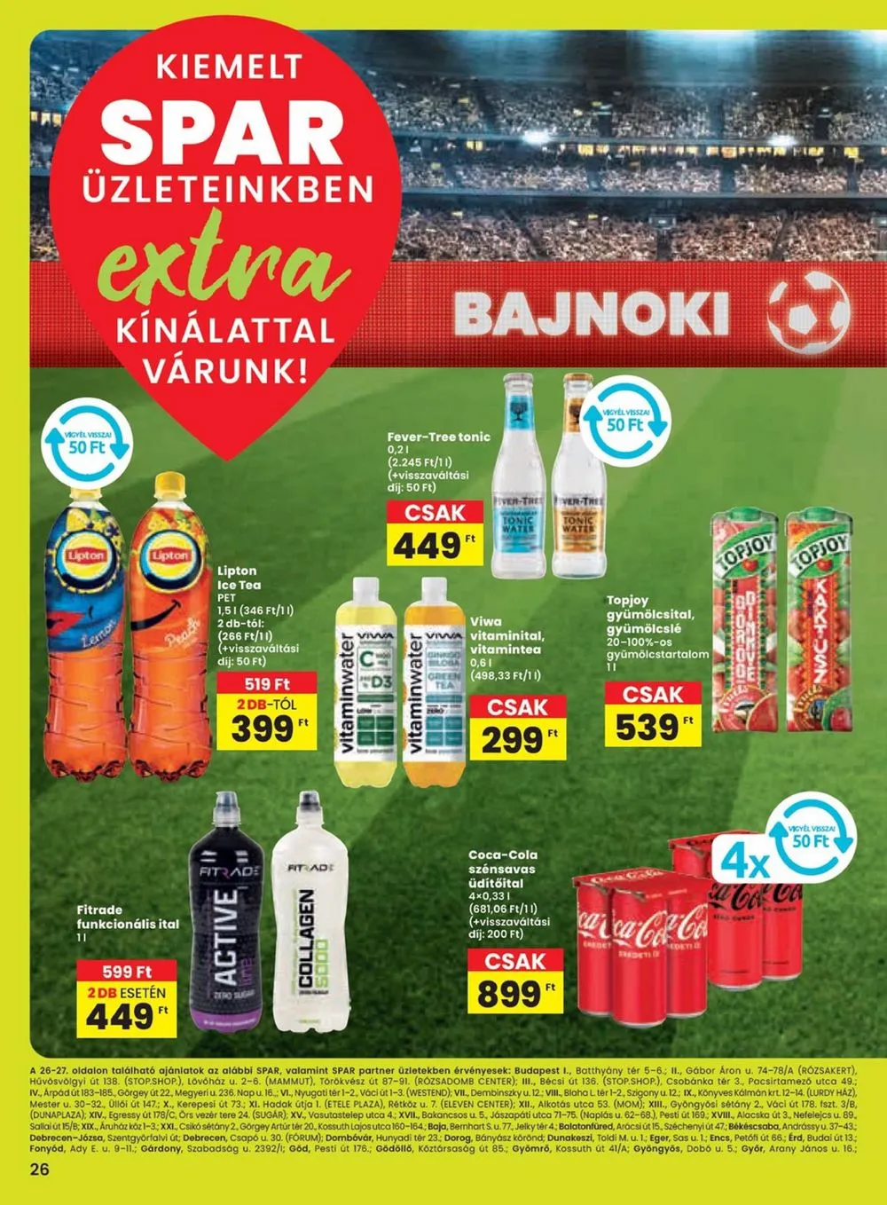 Spar akciós újság Extra 06.27–07.03 – 7. oldal
