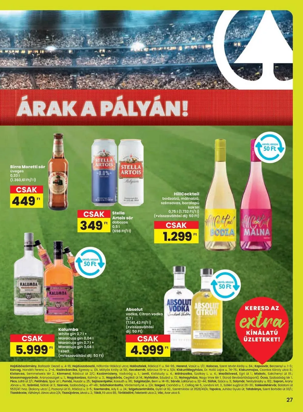 Spar akciós újság Extra 06.27–07.03 – 8. oldal