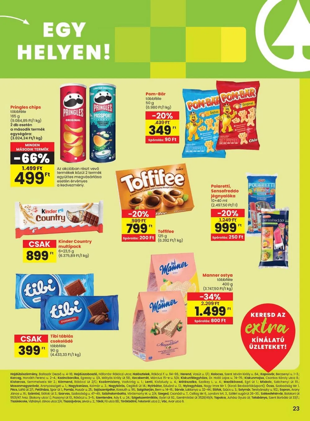 Spar akciós újság Extra 07.04–07.10 – 4. oldal