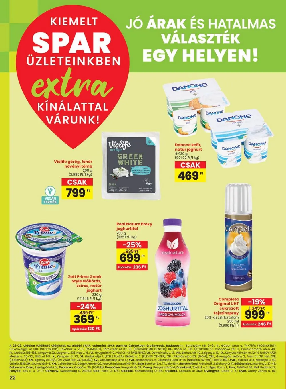 Spar akciós újság Extra 07.11–07.17 – 3. oldal