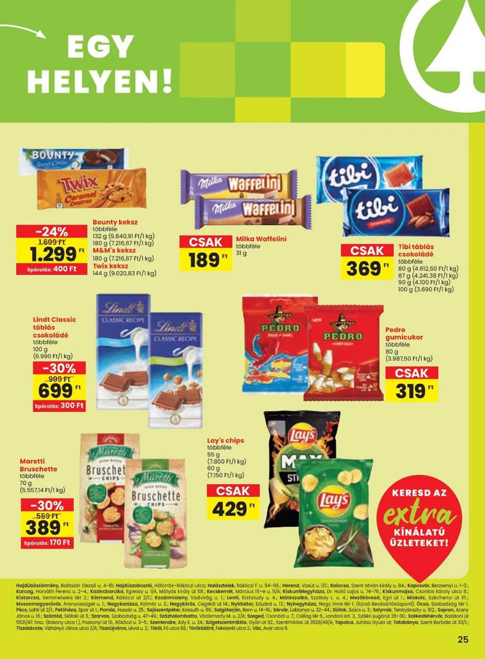 Spar akciós újság Extra 08.08–08.14 – 6. oldal