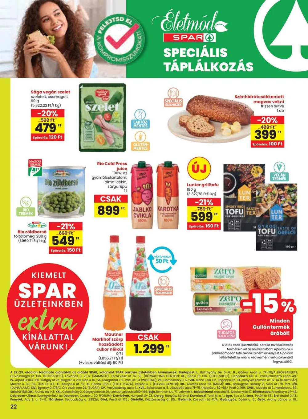 Spar akciós újság Extra 08.22–08.28 – 3. oldal