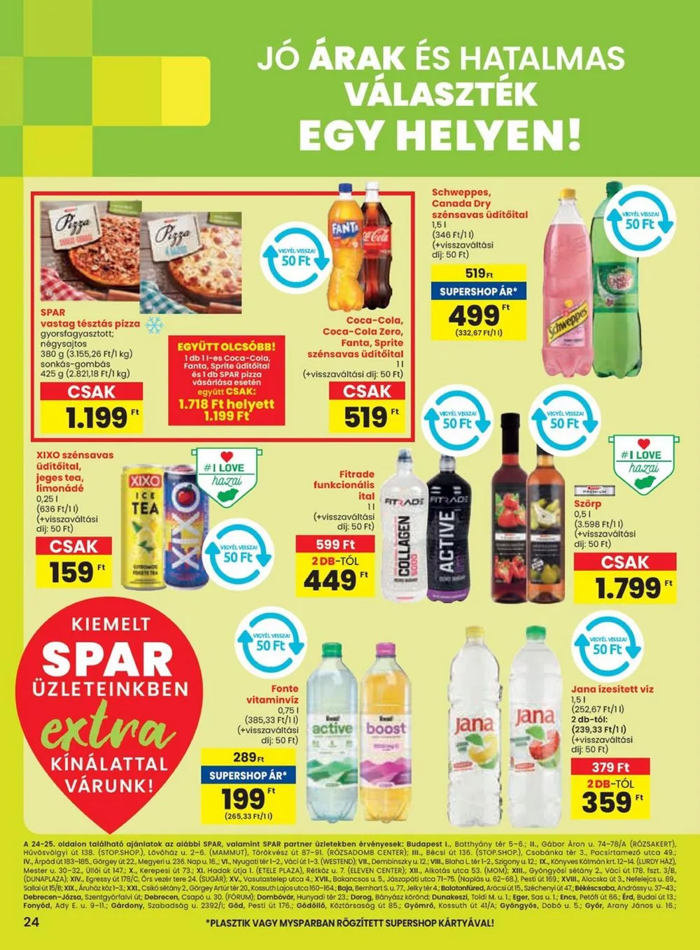 Spar akciós újság Extra 08.22–08.28 – 5. oldal
