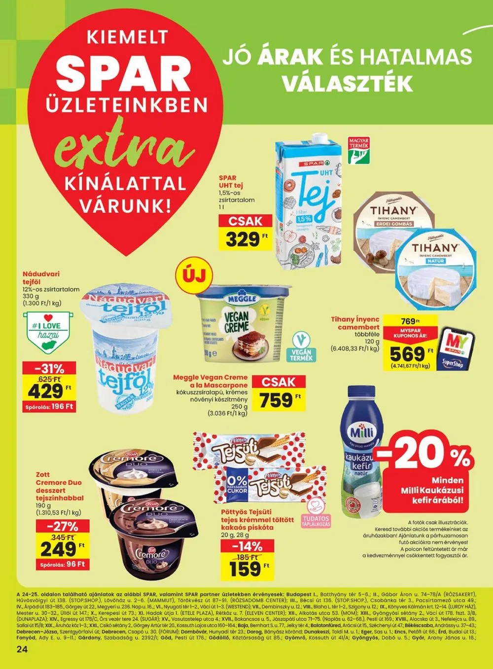 Spar akciós újság Extra 08.29–09.04 – 5. oldal