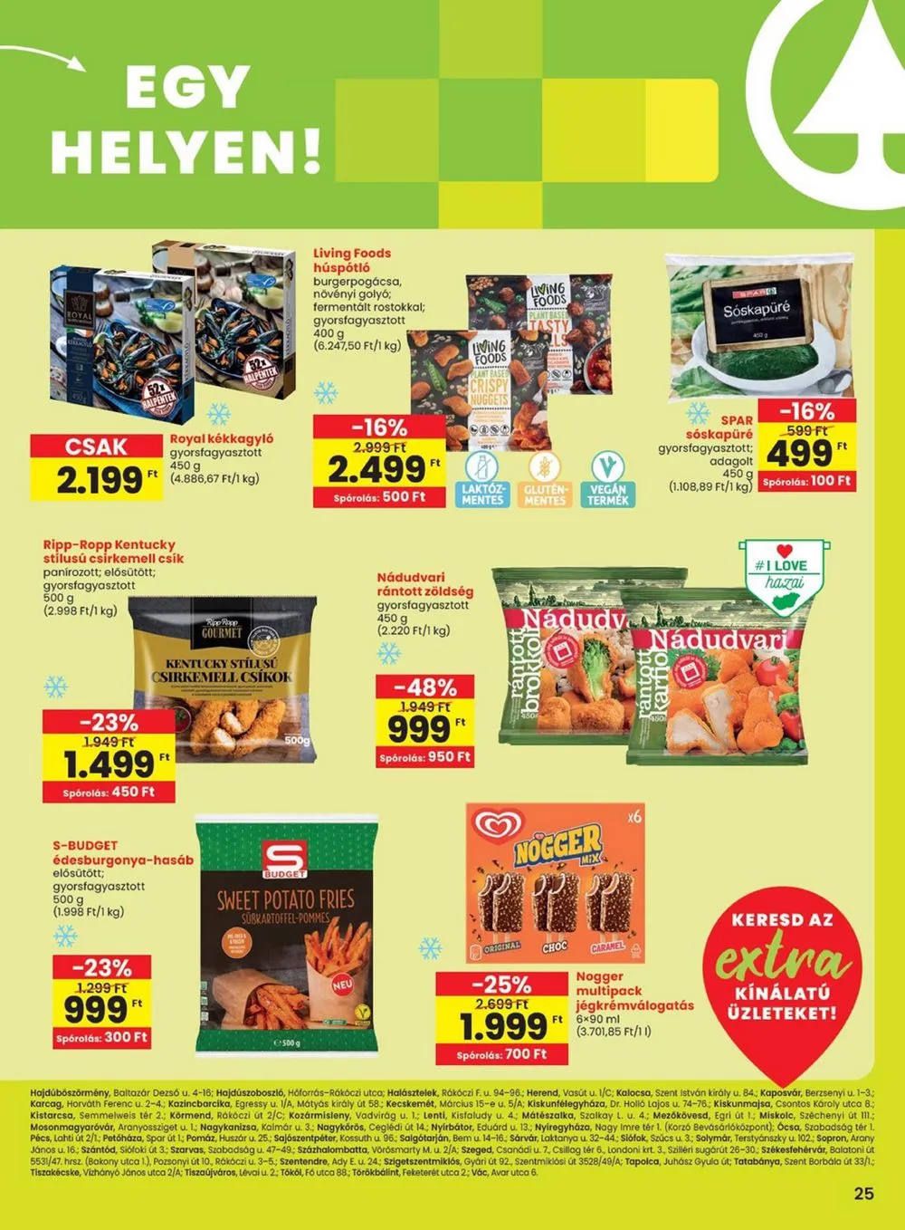 Spar akciós újság Extra 08.29–09.04 – 6. oldal