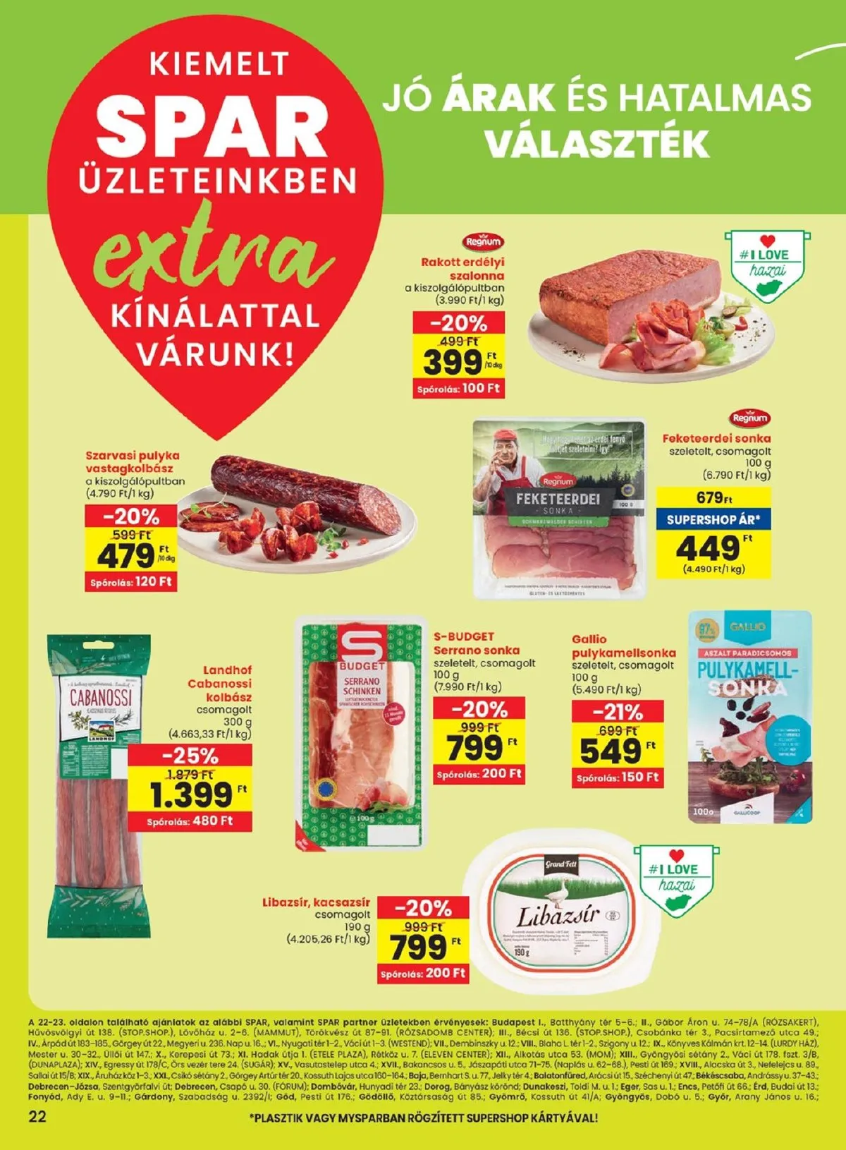 Spar akciós újság Extra 09.12–09.18 – 3. oldal