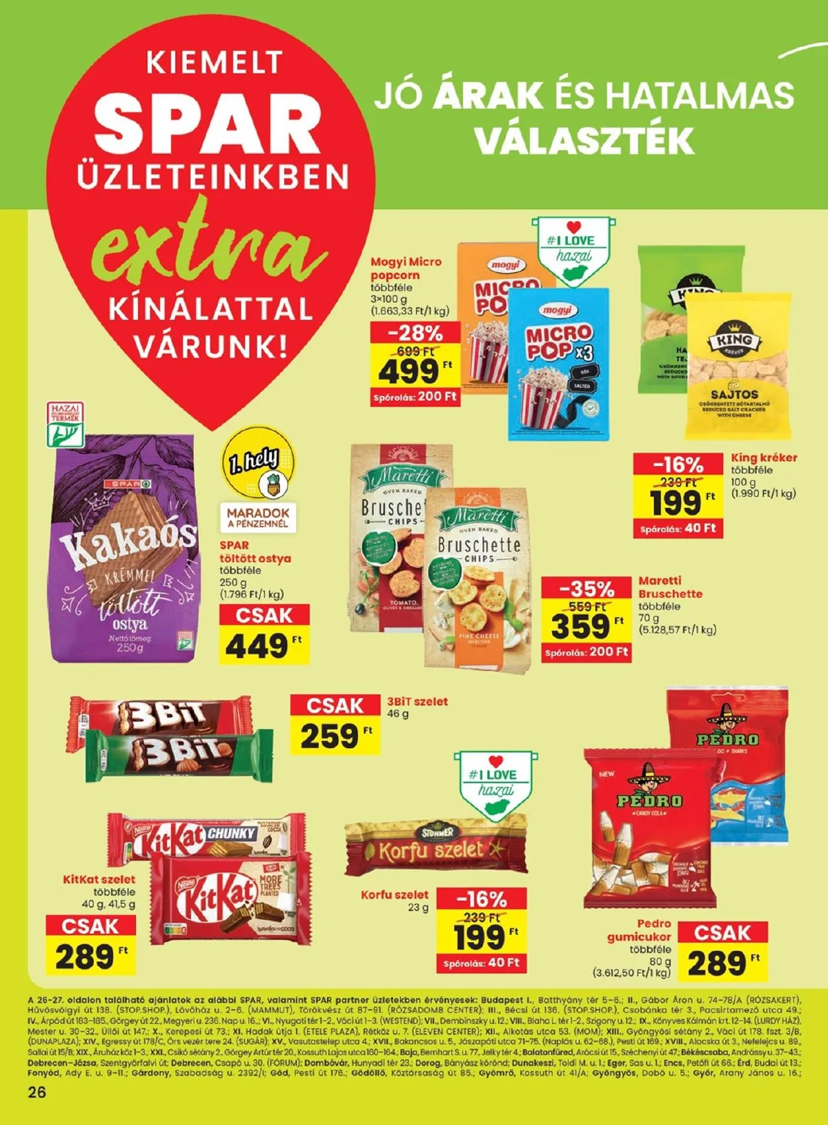 Spar akciós újság Extra 09.19–09.25 – 7. oldal