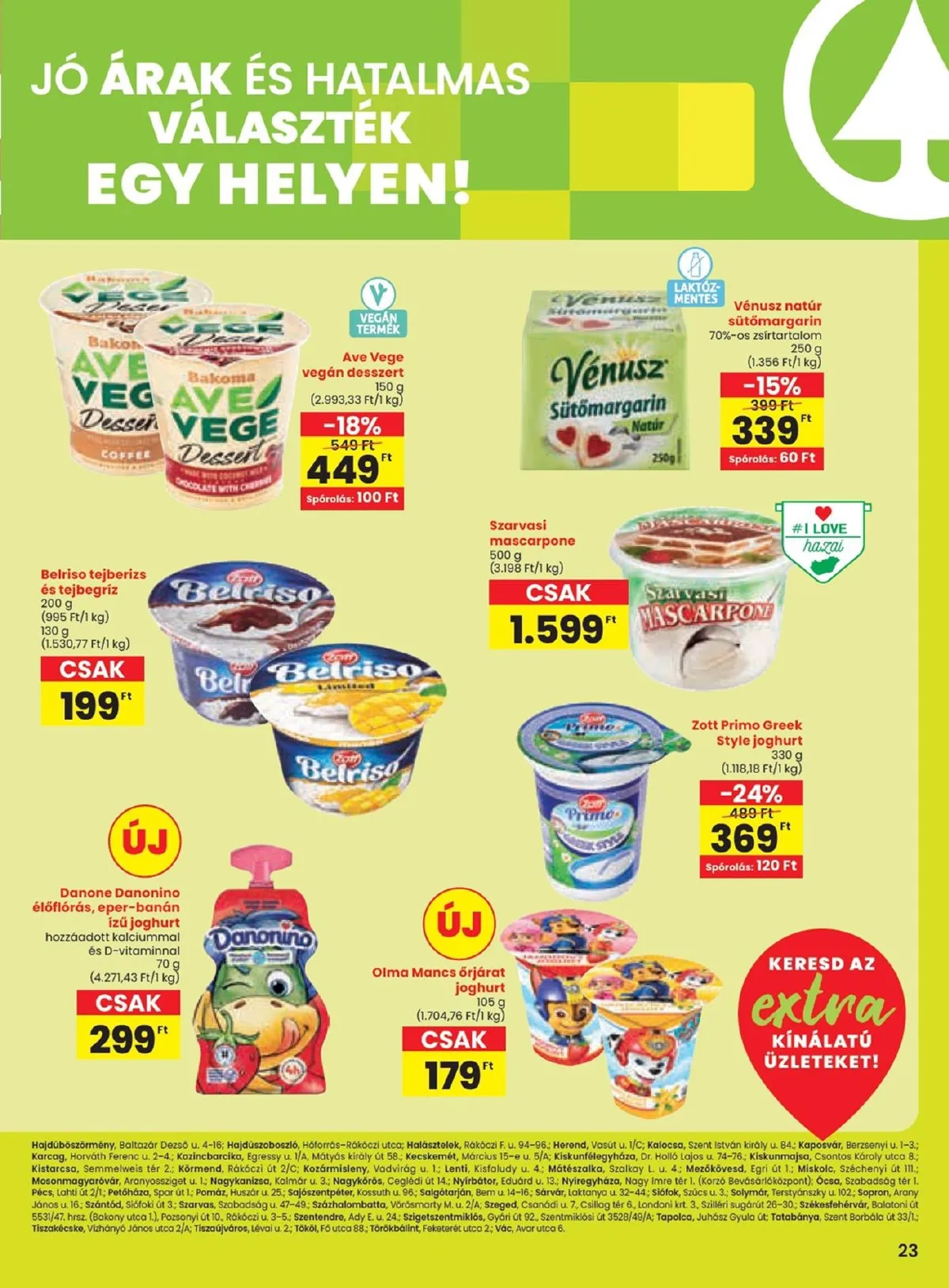 Spar akciós újság Extra 09.26–10.02 – 4. oldal