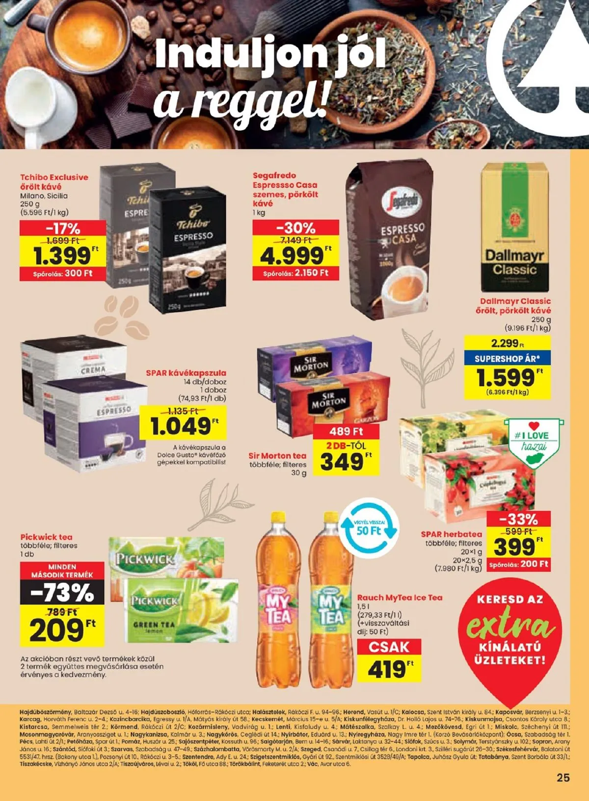 Spar akciós újság Extra 09.26–10.02 – 6. oldal