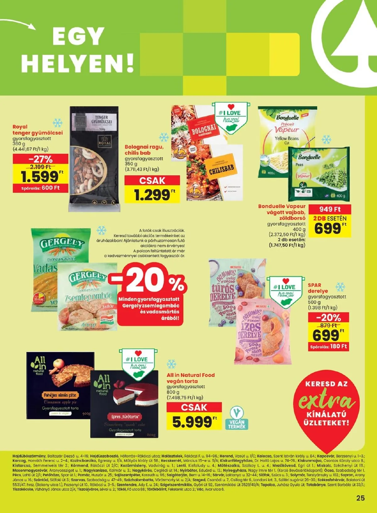 Spar akciós újság Extra 10.17–10.23 – 6. oldal