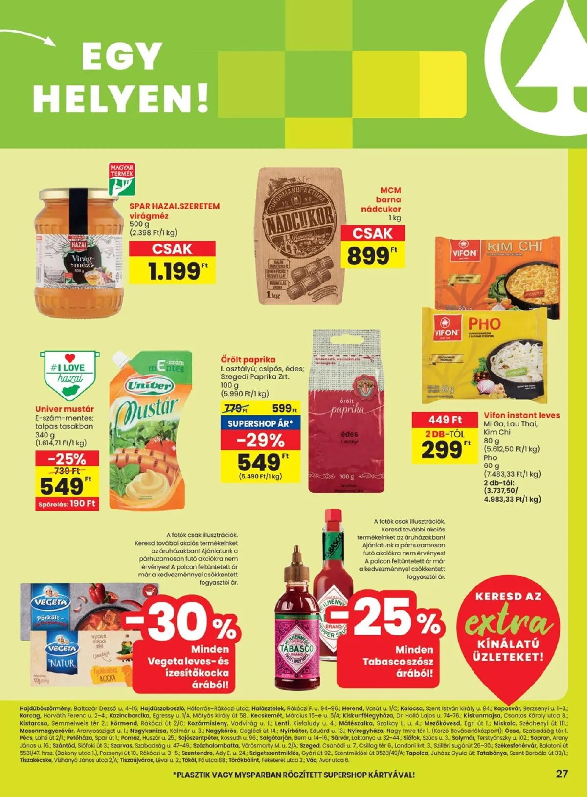 Spar akciós újság Extra 10.17–10.23 – 8. oldal